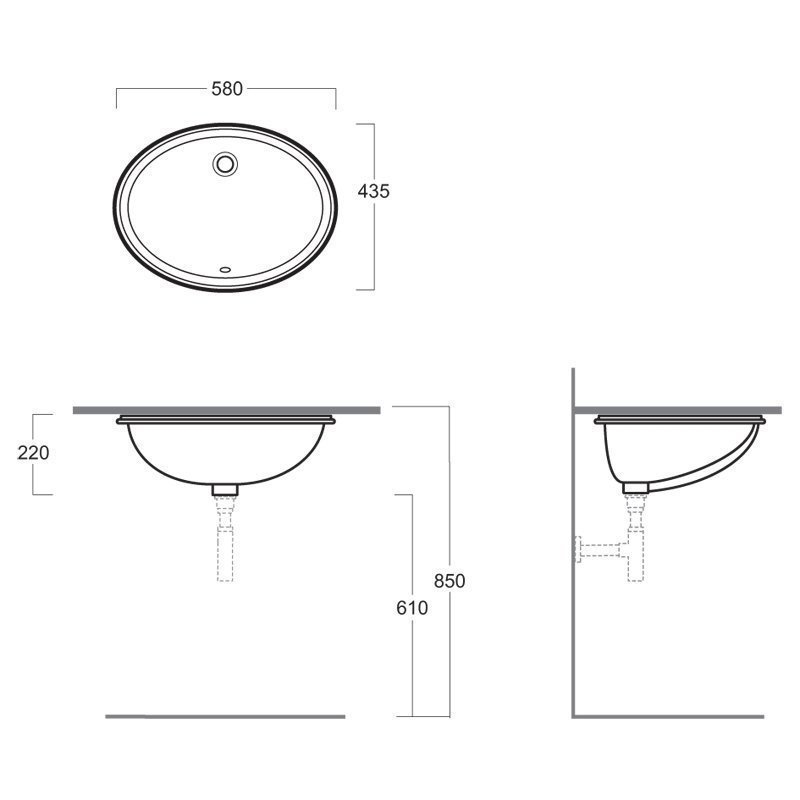 Раковина SIMAS Top e lavabi d'arredo S53 58 купить в интернет-магазине Sanbest